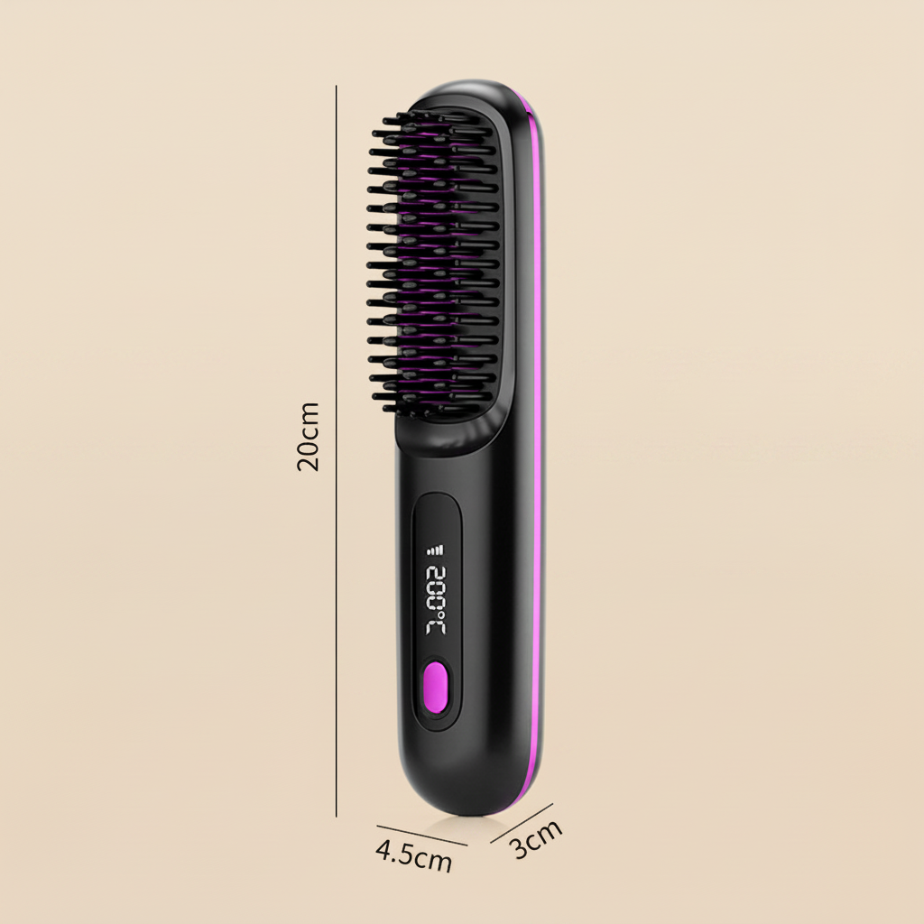Brosse fond beige conservant les mesures