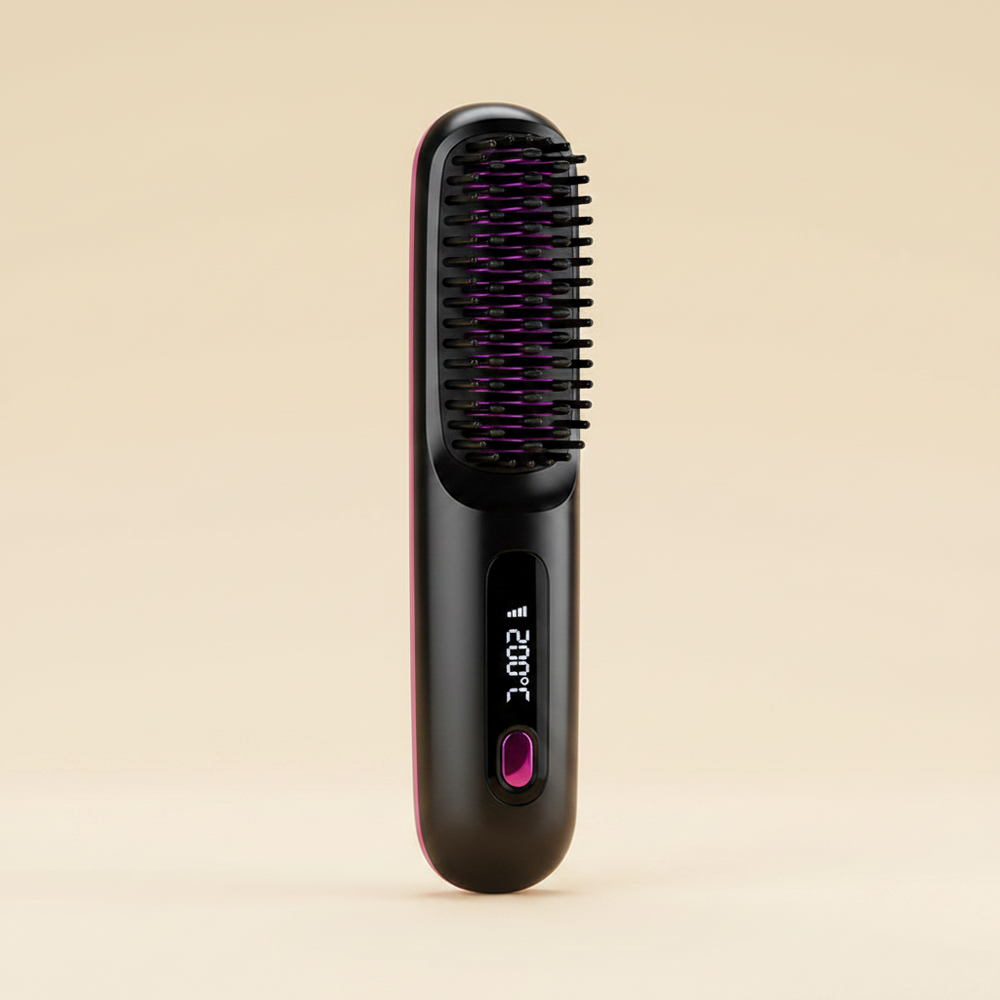 Brosse Lissante Sans Fil & Portable