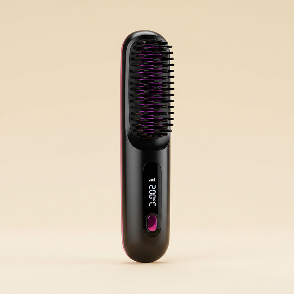 Brosse Lissante Sans Fil & Portable