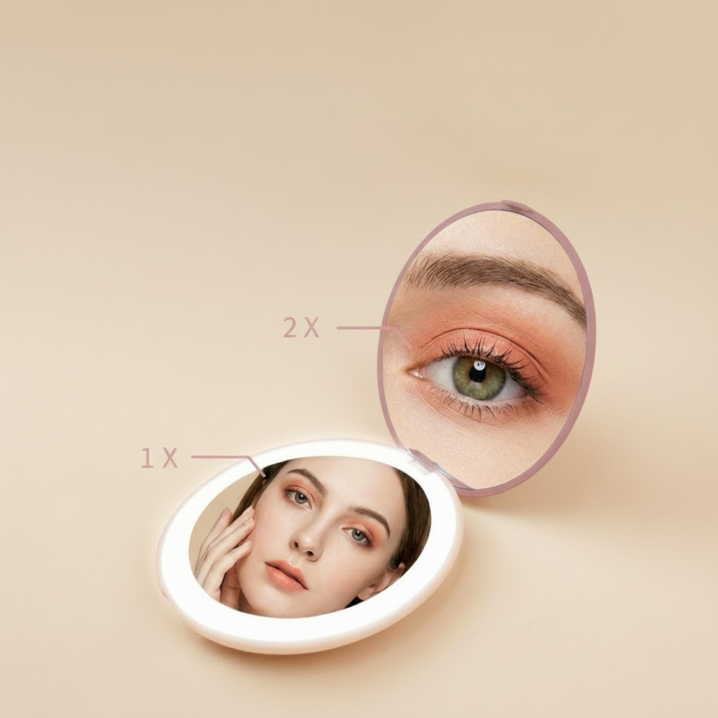Miroir LED - sans étoile